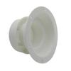 2pcs Vent Cap White Plastic Roof Cover for Trailer Camper 1" to 2 3/8