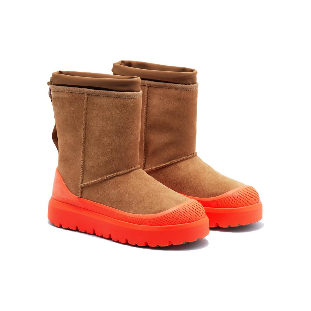 UGG Classic Short Round Toe Boot Men Boots Brown 1143992-CTON