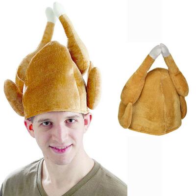 Γαλοπούλα Ευχαριστιών Καπέλο Καινοτομία Cooken Bird Secret Santa Fancy φόρεμα