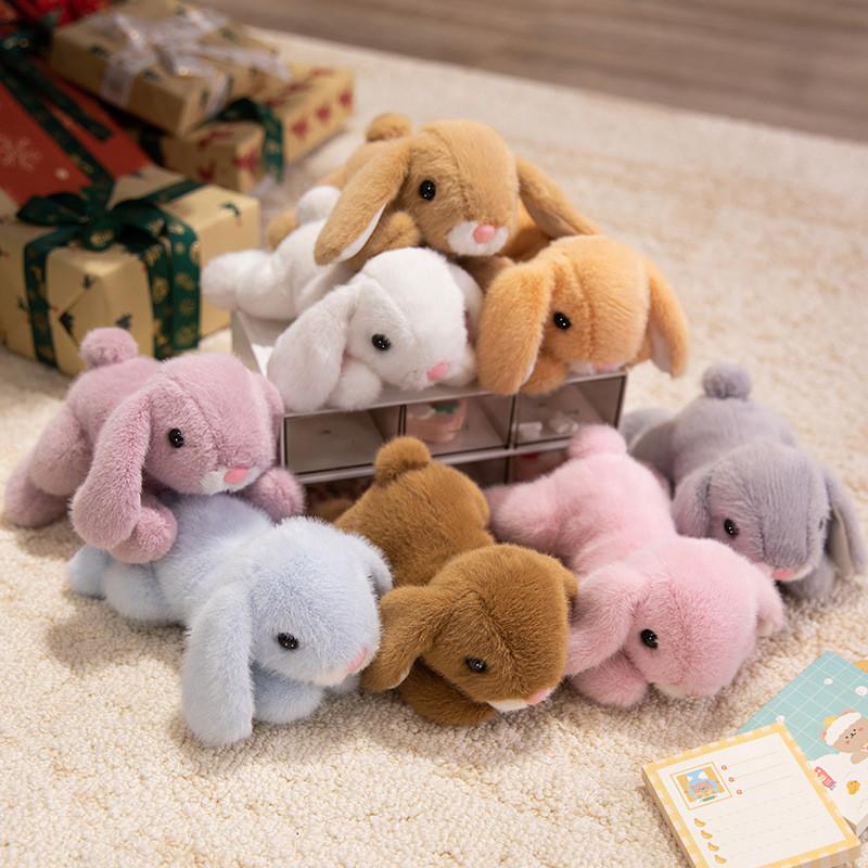 Long Rabbit Ears Cartoon Animal Stuffed Plush Toys Doll Children Holiday Gift