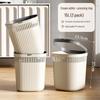 2024 Large Capacity Luxury Wastebasket for Bathroom, Kitchen, Bedroom, and Living Room