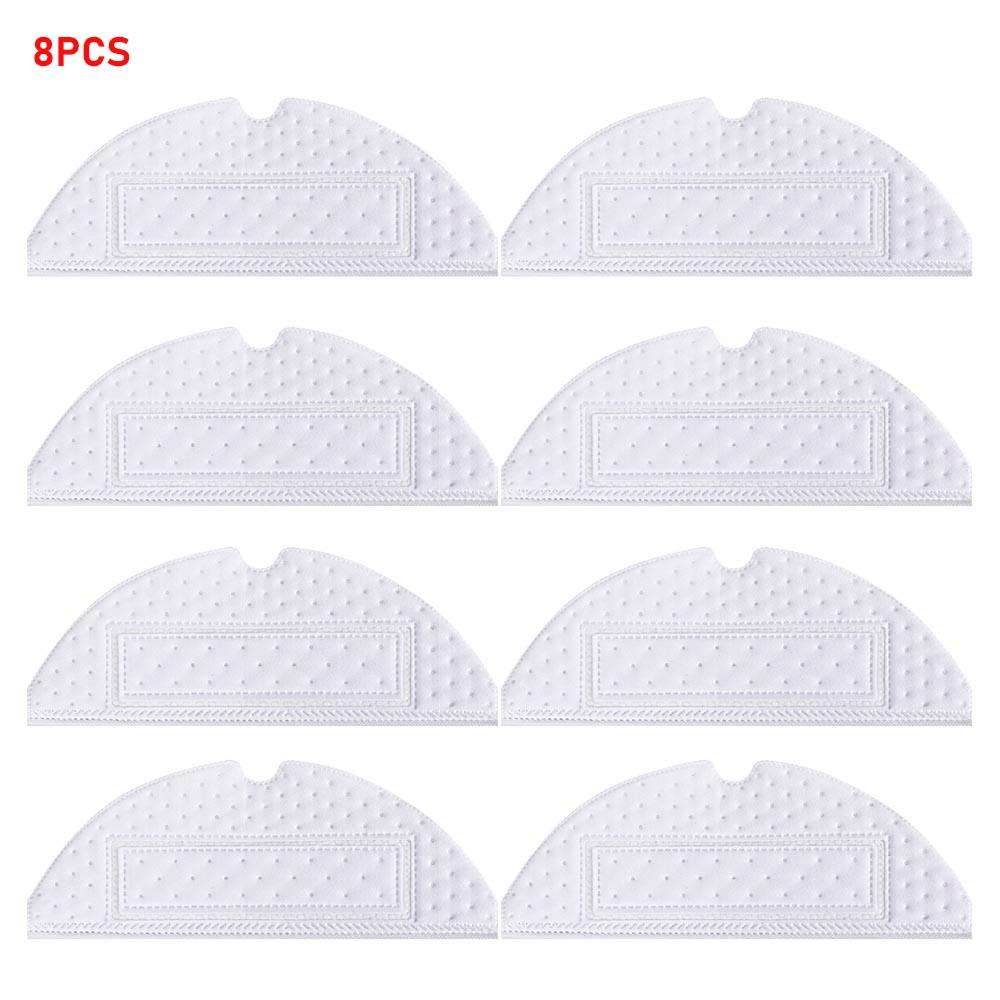 Disposable Mop Cloths For Roborock T7S/T7S Plus/T8Plus/S7/S7Max/S7 MaxV Plus/S7MaxV Ultra/S70 S75/G10/G10S/G10s Pro/G10S PURE Robot Vacuum Cleaner Kit