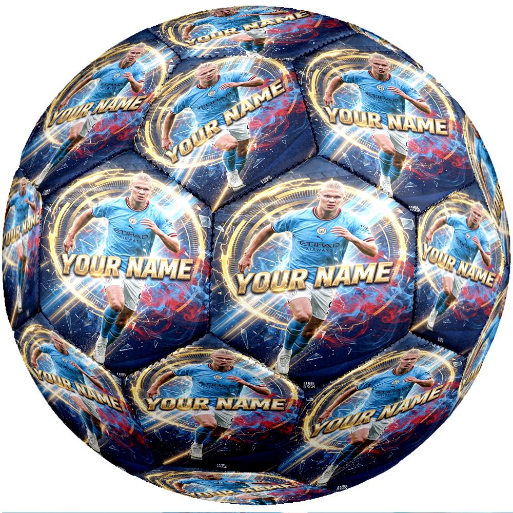 Erling Haaland Mode Größe 5 Fußball Abriebfest Rutschfest Fußball Für Sporttraining Unterhaltungsnutzung