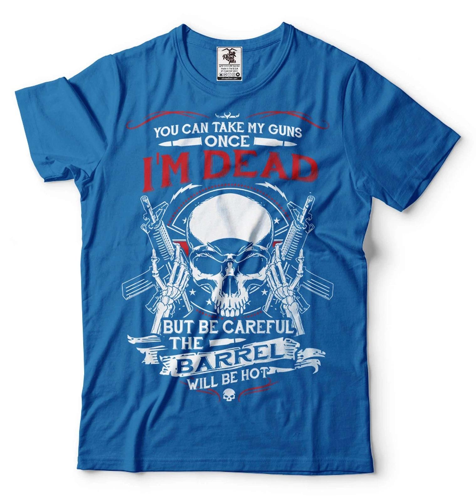 Funny 2nd Amendment Shirt You Can Take My Guns Shirt Pro Gun Shirts Rifle Tees L