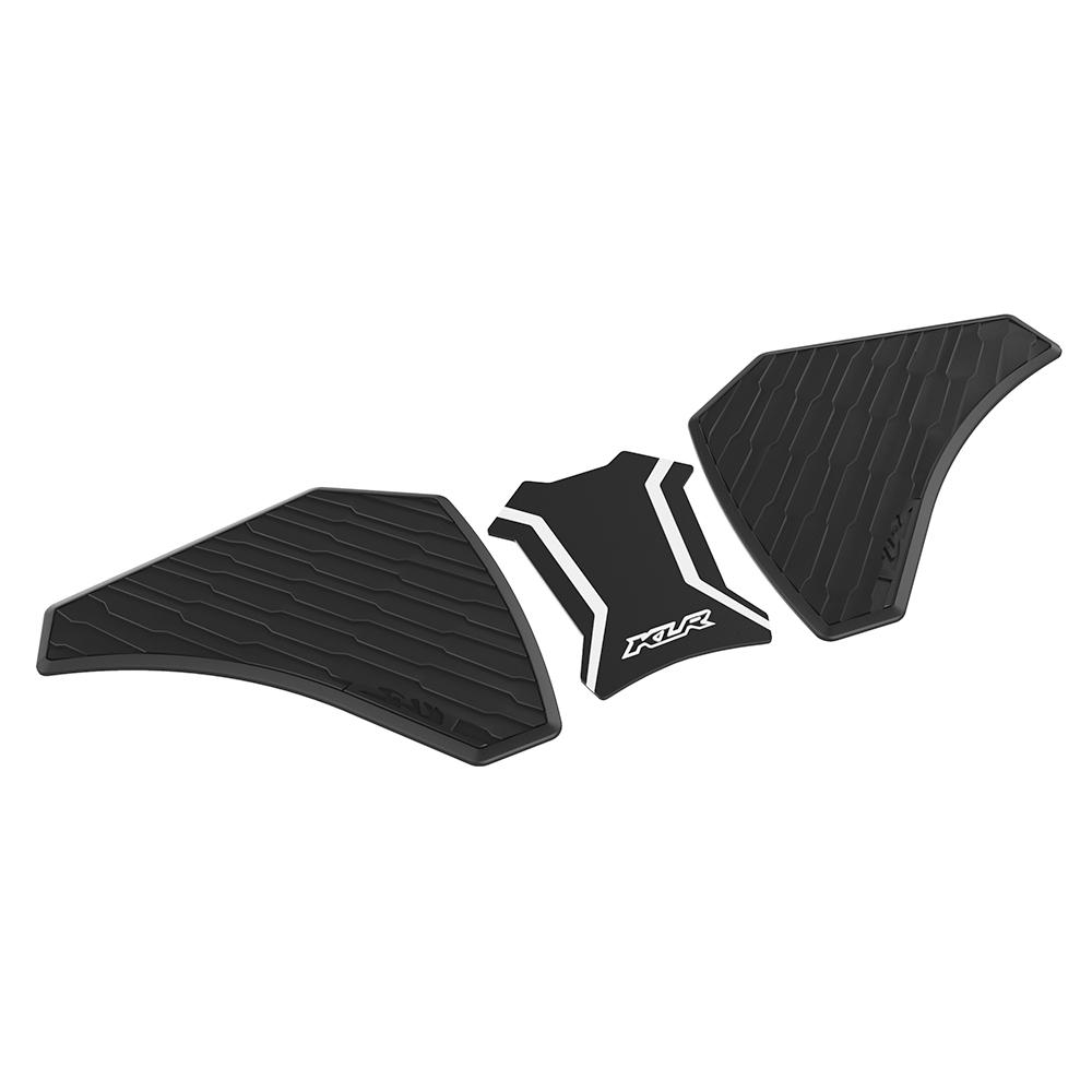 

KLR650 накладка на бак для Kawasaki KLR 650 2022, аксессуары для мотоциклов, резиновая противоскользящая защита, устойчивая к царапинам чёрный