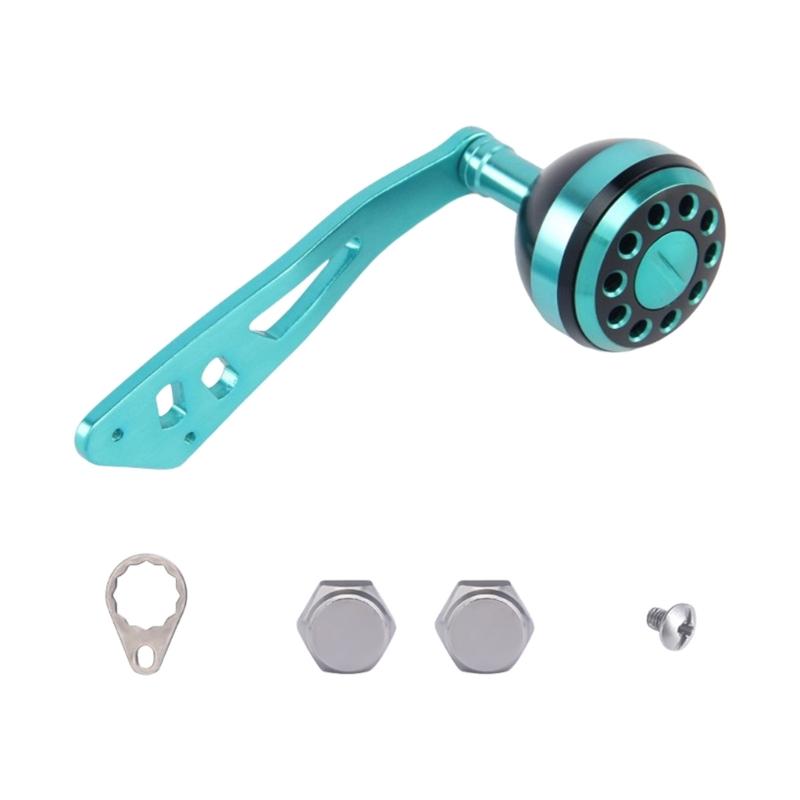 

Single Fishing Reel Handle Knob Rotating Fishing Reel Handles Baitcasting Reel Power Handle Fishing Reel Accessory чорний/синій