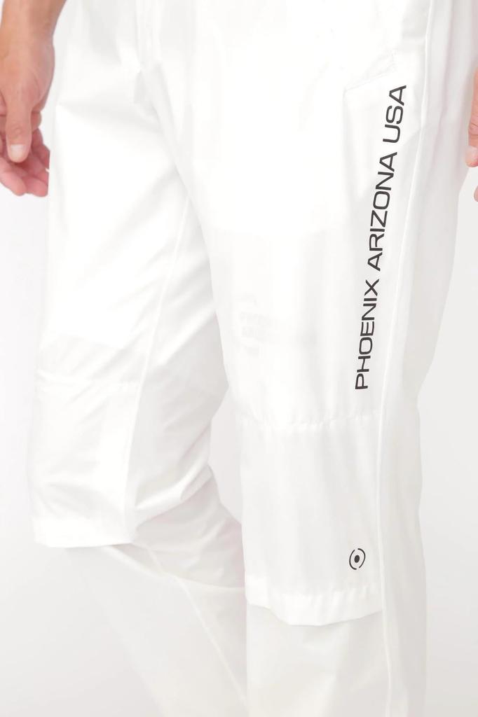 A continuing standard waterproof and breathable rainwear set Golf rain gear M [Ping Apparel] item, men's (2-way, windproof) / / 621-3988201 030_White
