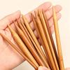 Compact Bamboo Knitting Needles for DIY Socks, Gloves, and Cuffs - Durable and Portable Design