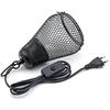 Pet Reptile Heat Lamp Shade Infrared Ceramic Heat Emitter Pet Coop Heater Guard for Chicken Lizard Turtle Brooder Snake