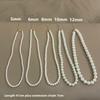 French Entry Luxury Imitation Pearl Unisex High-end All-match Collarbone Chain Fashionable Overlapping Bamboo Sweater Chain