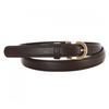 Shop   Women Wave Shine Gold Volume Belt Brown Tu Wbt 0750