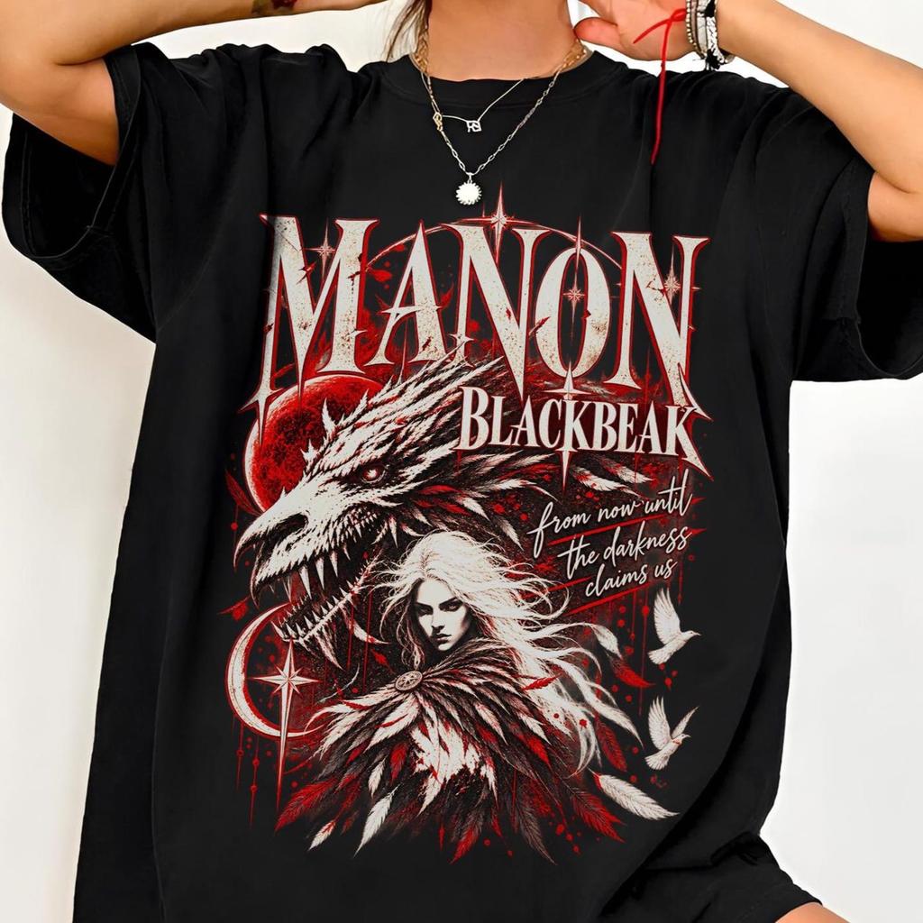 Comfort Colors Manon Blackbeak Shirt, Throne of Glass Shirt, The Thirteen Tshirt, SJM Gifts