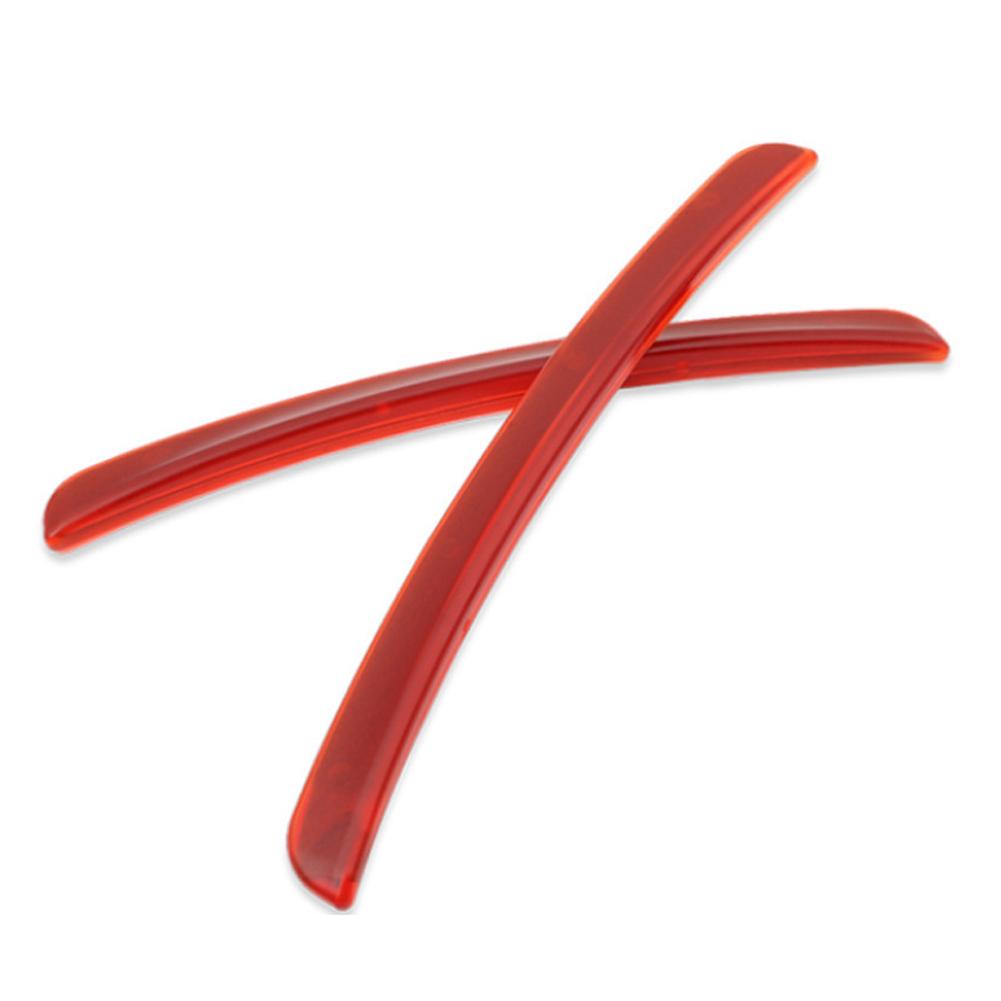 2Pc Universal Soft Car Fender Vents Protector Cover Car Wheel Arch Decoration Strips Car Stickers Anti Collision Car Accessories