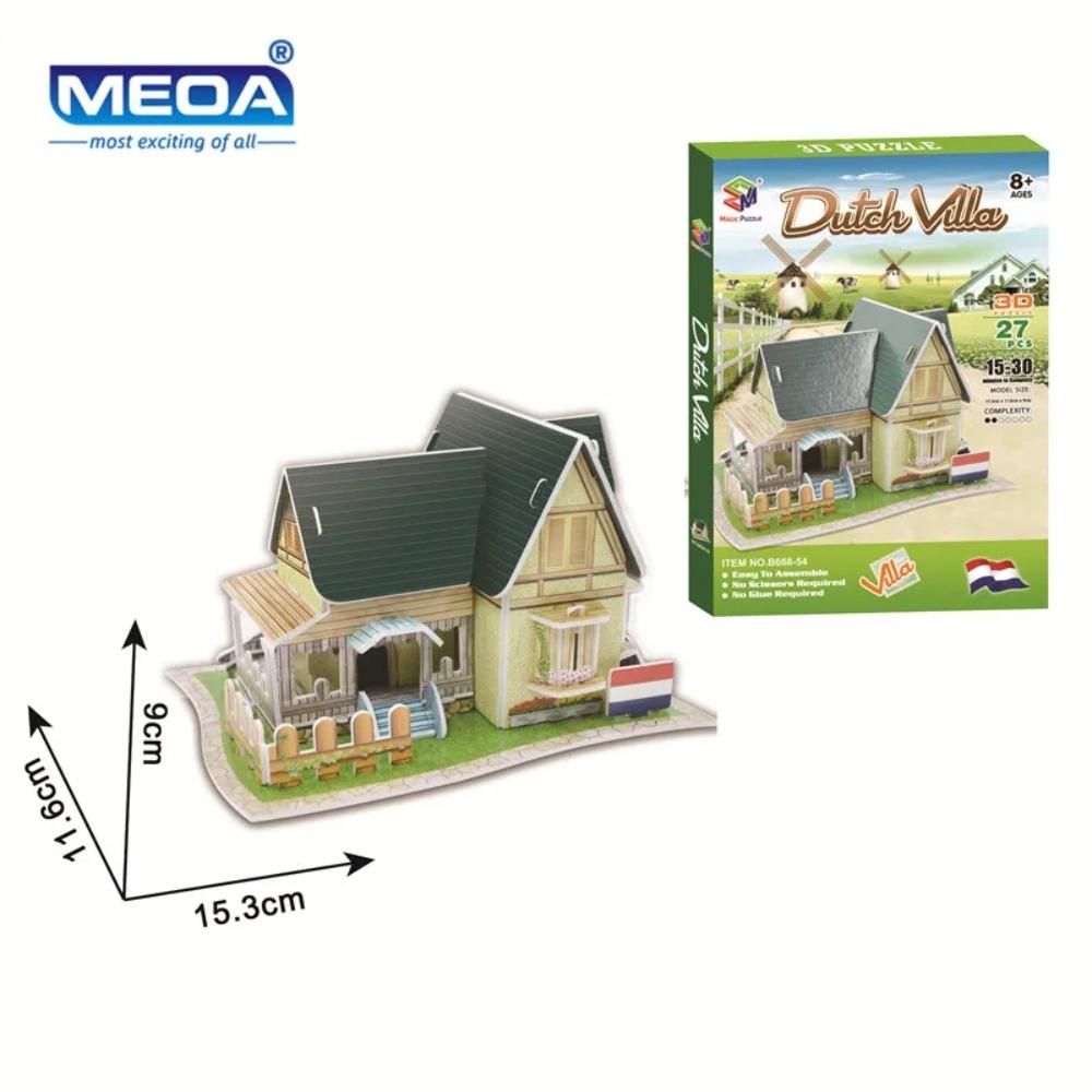 40 Tarz Dünya Ünlü Mimari Bina 3D Puzzle Model İnşaatı Yapboz Oyuncakları Çocuklar İçin Noel Hediyesi
