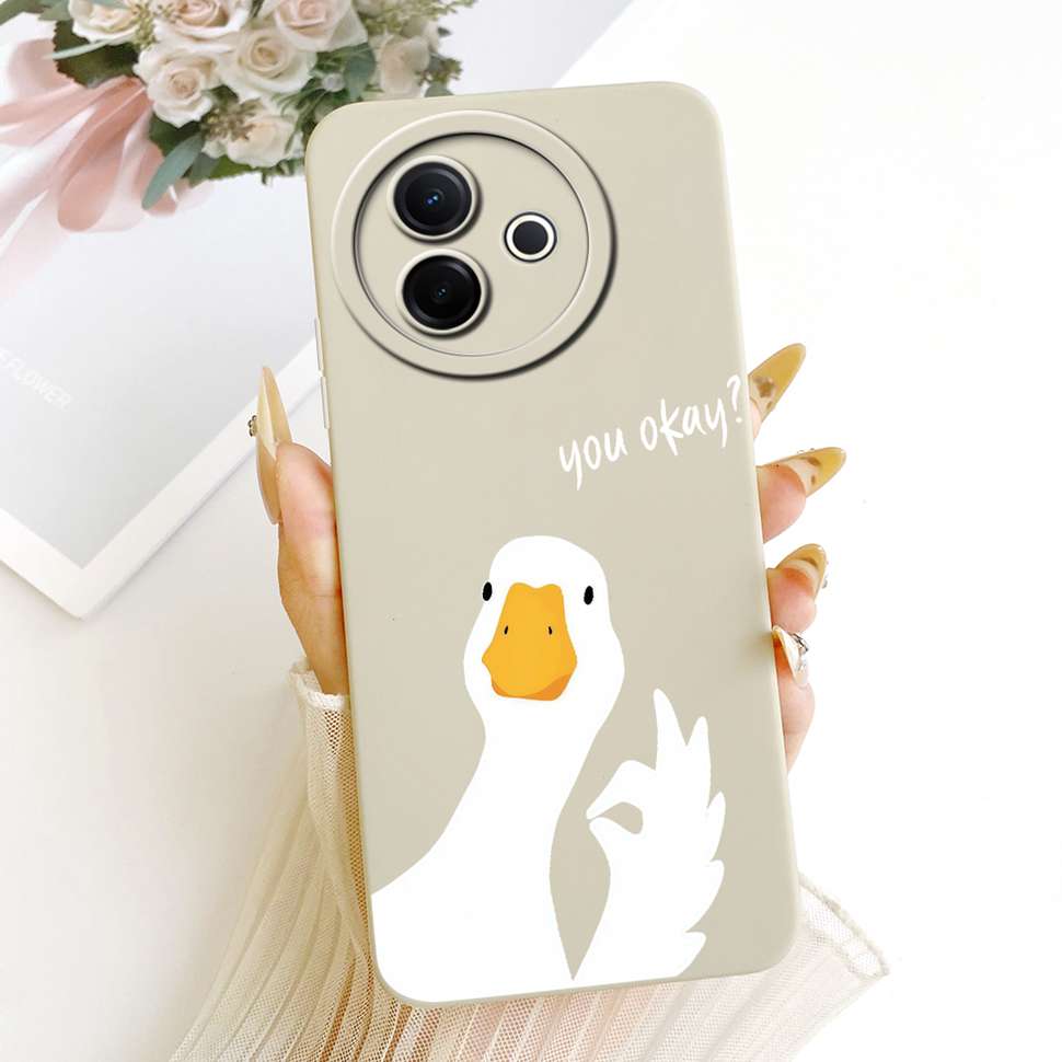 For Vivo Y39 5G V2443 V2436 Case Cat Rabbit Pattern Silicon Soft Cover For Vivo Y39 Y 39 Y300i Y 300i Phone Shell Casing