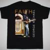 George Michael foi T-shirt Noir Taille Complète S À 5XL