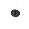 Solar Fountain Outdoor 1.5W 7V Solar Water Pump with Support Rod for Bird Bath Pond Garden Decoration