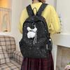 Schoolbag Korean Ins Simple Schoolbag Lazy Style Female Junior High School Students Niche Unpopular Primary School Students High Value Star Backpack