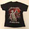 Metallica And Justice For All Graphic Band  Rock Merch S-4XL Unisex T-Shirt