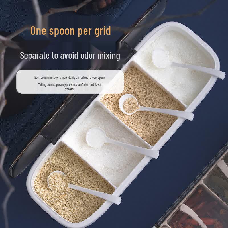 CHAHUA 2532 Set of 3 Plastic Seasoning Boxes
