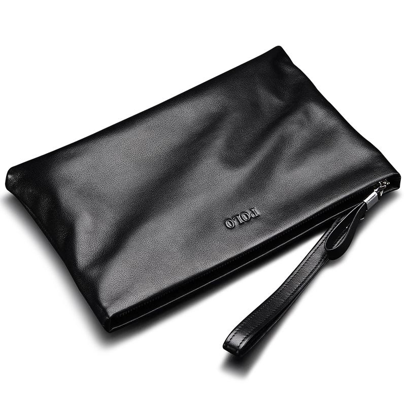 

POLO Men s Genuine Leather Clutch Wallet