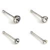 60X   Nose Ring Bone Stud Stainless Steel Body Piercing Jewelry