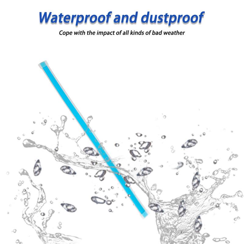 2pcs Motorcycle LED Turn Signal Lights Waterproof 60cm LED Strip Colorful Decoration Car Daytime Running Lights 12V