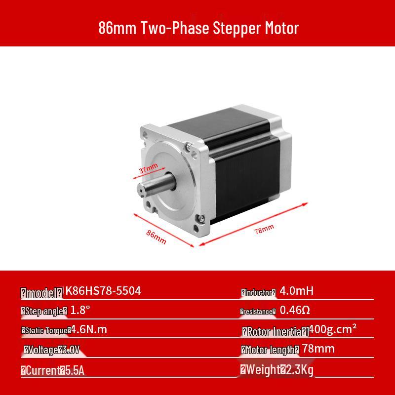 Stepper Motor for 3D Printer, Two-Phase, Sizes 35/39/42/57/60/86 - Miniature Automation Equipment