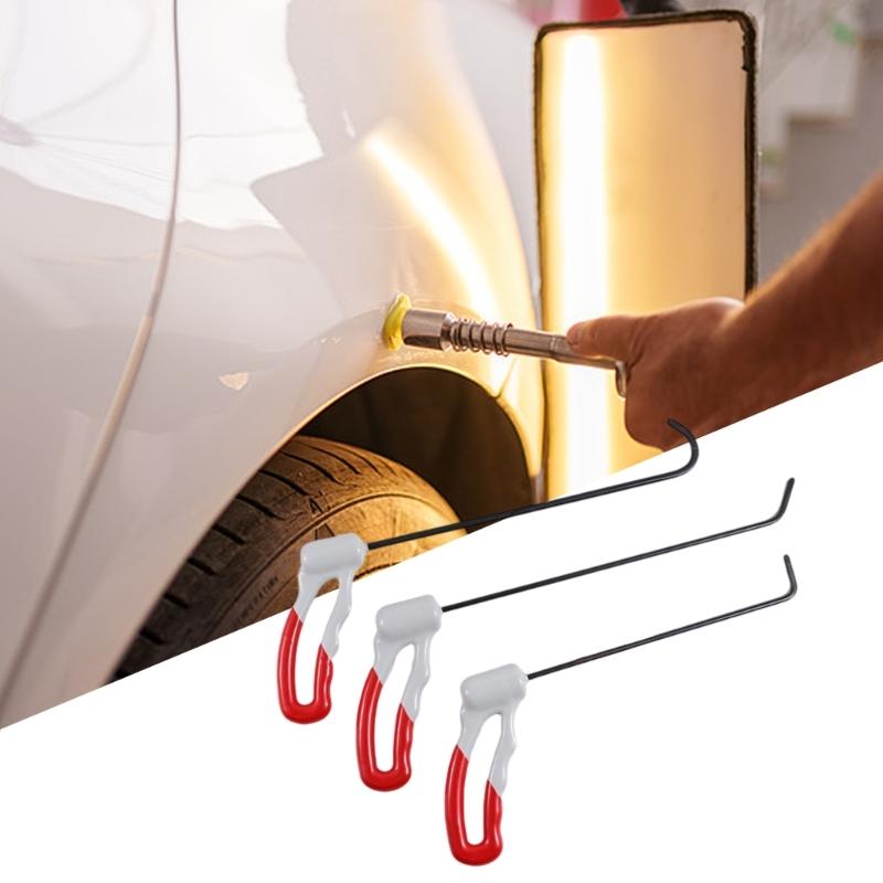 Multiple Angle Rotating Steel Hook Tool Flexible Auto Body Repair For Vehicle Dents Restoration & Bodywork Accuracy