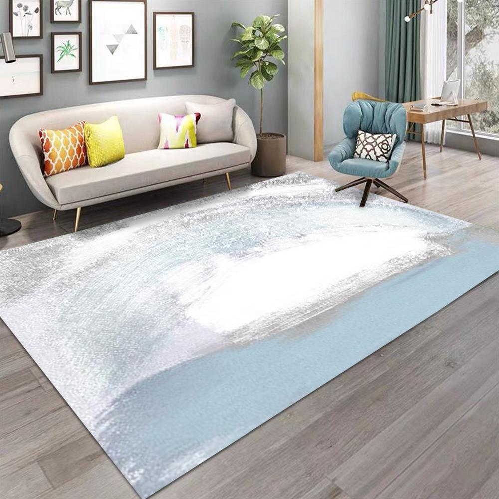Nordic Carpet Living Room Sofa Coffee Table Rug Modern Minimalist Style Non Slip Home Room Bedroom Floor Mat