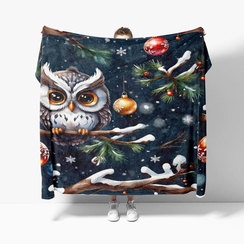 Decorazione casa peluche Plaid Coperta da divano Copriletto letto coperte soffici morbide decoro Moderno Halloween Buon Natale inverno