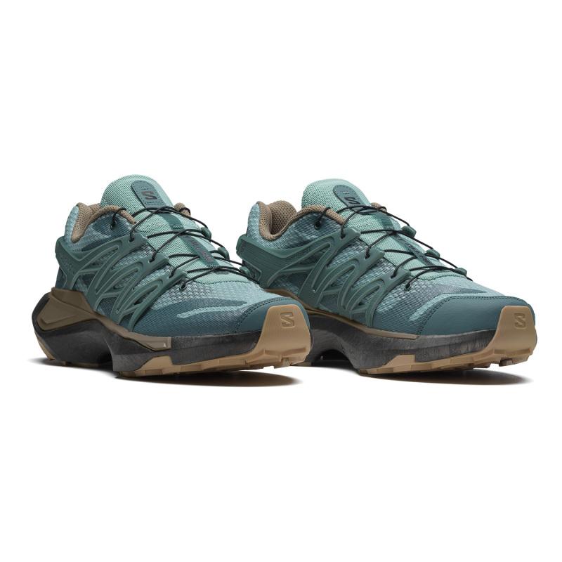 SALOMON XT PU.RE ADVANCED Abrasion Resistant Breathable Low Top Running Shoes Unisex Beiyang Blue Sneakers 477307