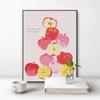 Diamond Painting DIY Kit Delicious Fresh Red Apple Fruit Design 5D Full Drill Rhinestone Art Canvas Relaxing Craft Wall Decor