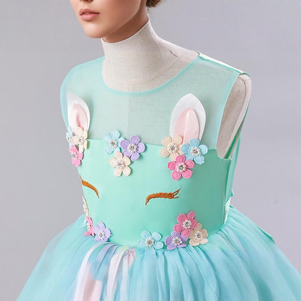Girls Princess Gown Performance