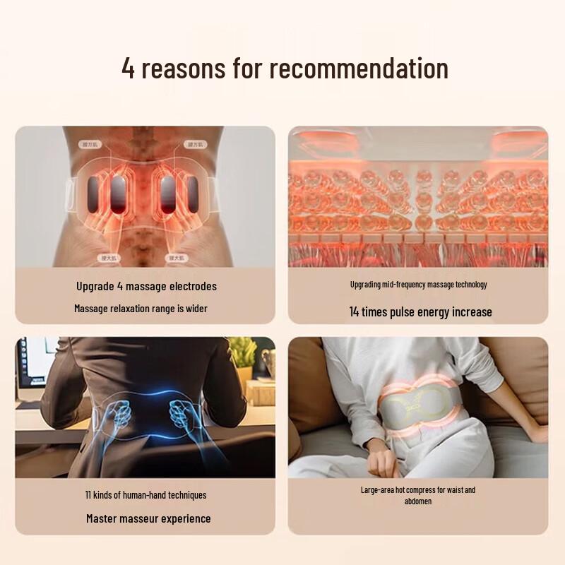 SKG K5 Gen 2 Lumbar & Waist Massager CN plug (adapter included)