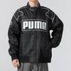 Puma Unisex Windproof Stand Collar Cotton Padded Jacket Black 631974-01