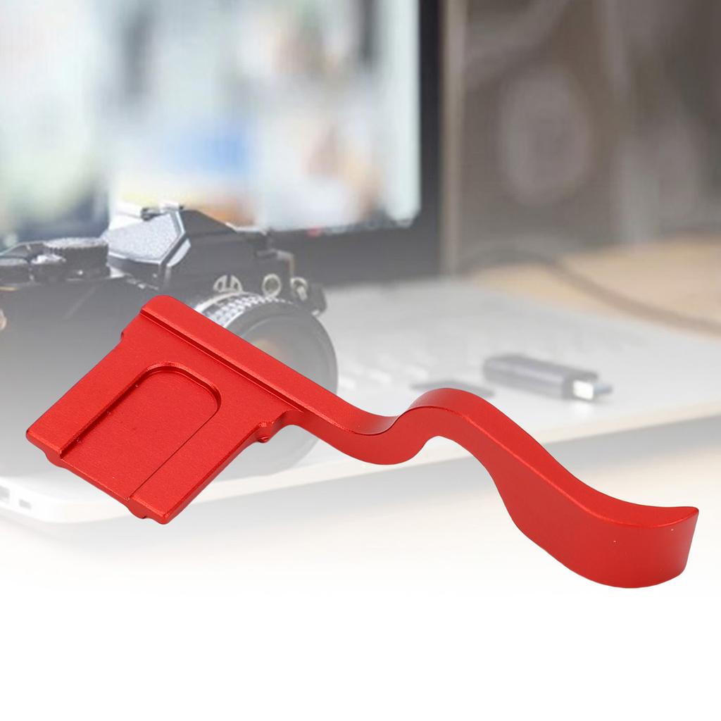 Hot Shoe Thumb Up Rest Hand Grip Fit for Fuji X S10 Aluminum Alloy Hot Shoe Thumb Up Rest Hand Grip Camera Accessories