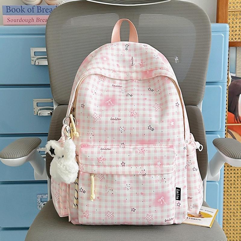 Schoolbag new female cute schoolbag versatile small fresh stars junior high school college student backpack class backpack