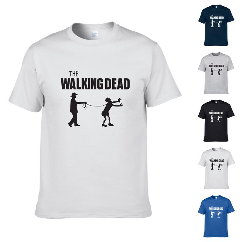 Walking Dead The Men Short Sleeve Cotton Casual T Shirt Tops Tee Tshirt