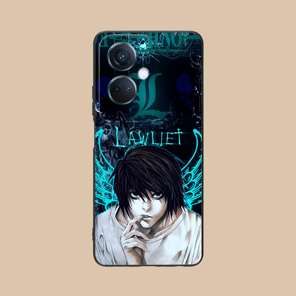 Death Note L Lawliet Mobile Phone Case for OPPO Reno 14 13 12 11 10 9 8 7 6 5 F T Pro 5G Colorful Printing Cover Pretty Luxury