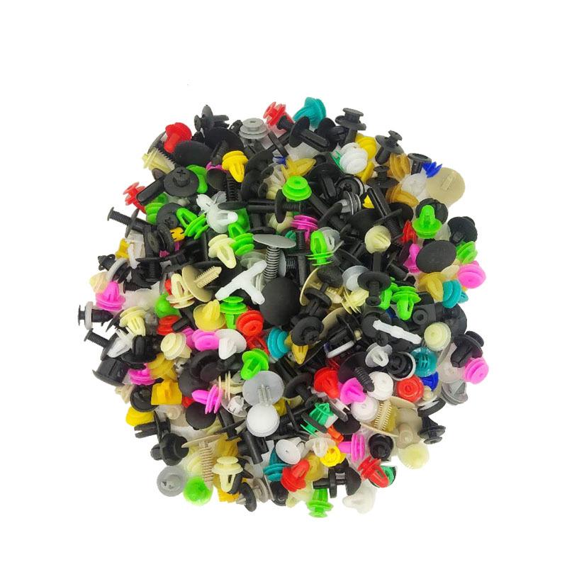 500PCS Universal Car Bumper Clips & Expansion Screws Set