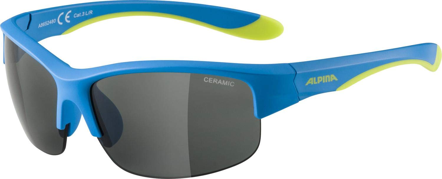 

Солнцезащитные очки FLEXXY YOUTH HR Kids Blue Lime Matte один размер [Alpina] Детские