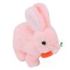   Bunny Toy Plush Interactive Easter Electronic Hopping Bunny Toy with Sound Wiggle Ears for Birthday Gift