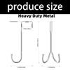 Stainless Steel Hanger For Jackets Scarves Practical Over The Door Hooks For Organizing Clothes Accessories