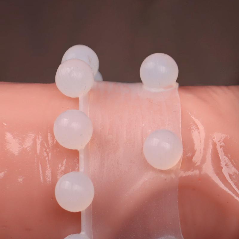 18 Beads Penis Ring Cock Ring Sex Toys for Men Rings Delay Ejaculation Foreskin Fix Chastity Cage Cockring Sex Shop