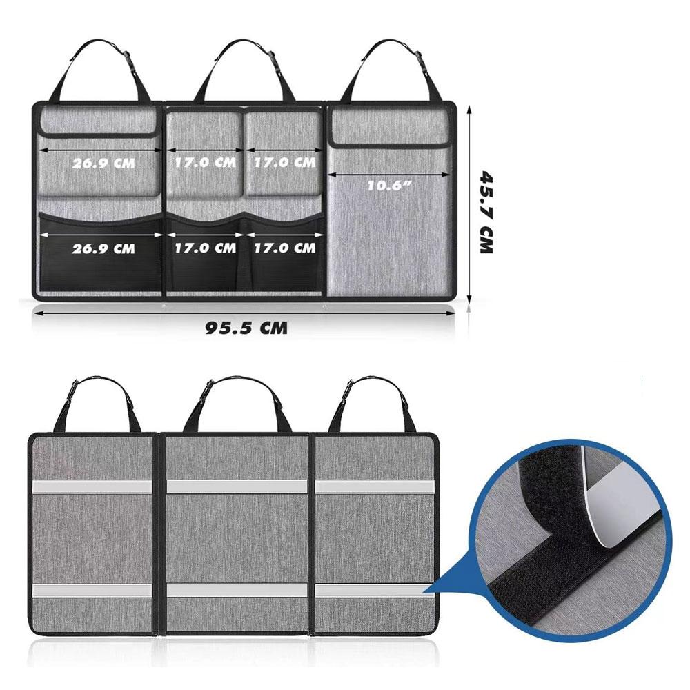 Auto Storage Organizer Car Trunk Bag Universal Large Capacity Backseat Storage Bag Cargo Holder Pocket Organizers Universal