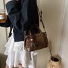 High Sense Boston Women'S Bag Retro Niche Design Shoulder Messenger Bag Fashion Portable Commuter Bag