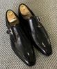 Joenshoe Knob Baker Wingtip One Monk Black Box