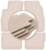 PREMIUM Beige Floor Mats For: Fiat Grande Punto Hatchback 2005-2009