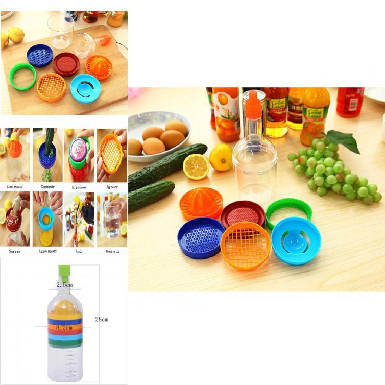 Versatile Multifunction 8 In 1 Kitchen Tools Slicer Grater Essential Gadget For Daily Use
